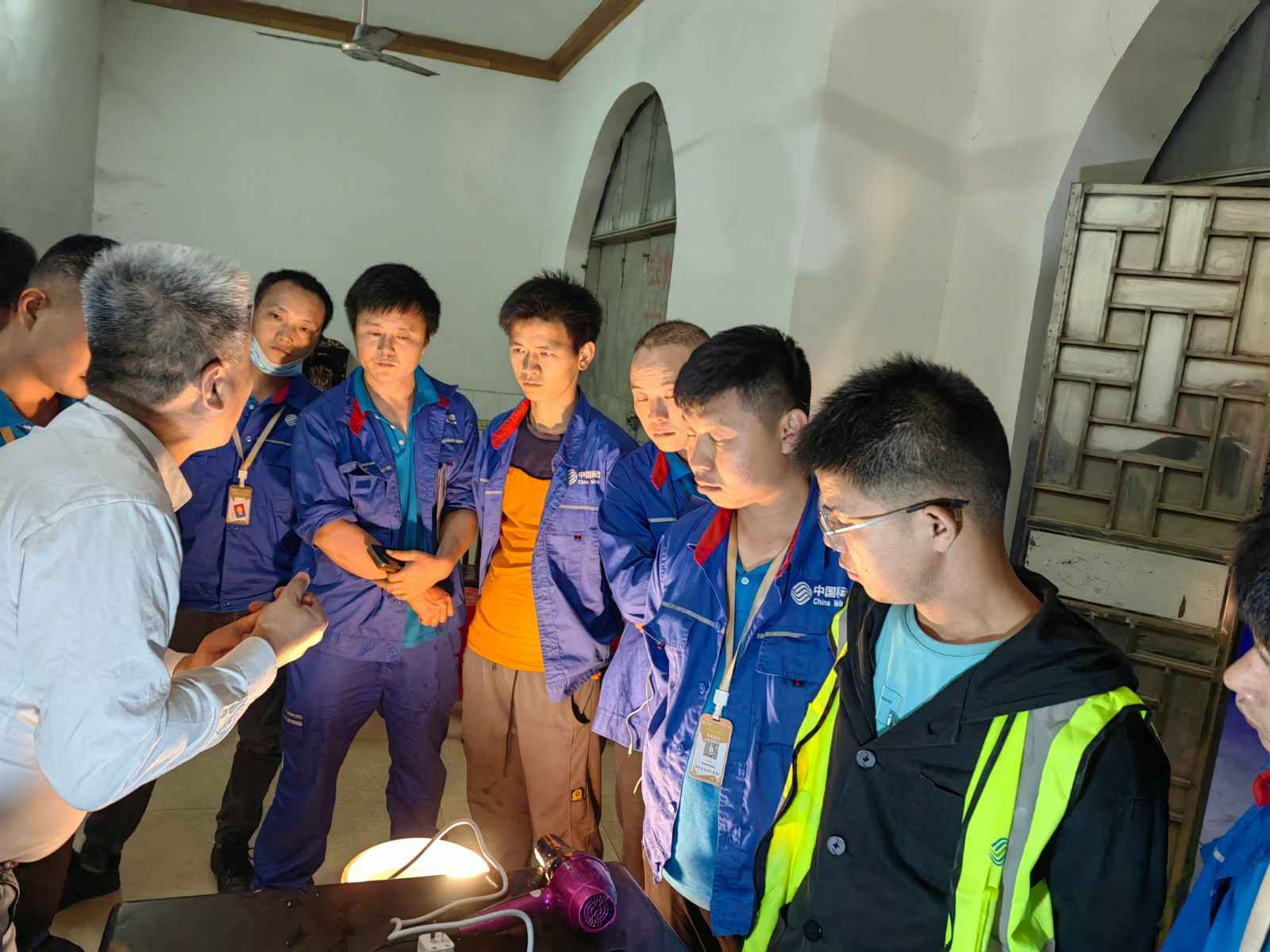 泉州钧乐进口商品销售有限公司为中移铁通有限公司安全用电培训